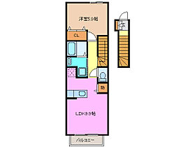 三重県津市久居明神町（賃貸アパート1LDK・2階・41.98㎡） その2