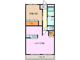 三重県津市津興（賃貸アパート1LDK・1階・49.50㎡） その2