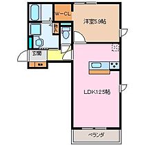 三重県松阪市嬉野中川新町４丁目（賃貸マンション1LDK・1階・48.05㎡） その2