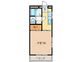 三重県津市南丸之内（賃貸マンション1K・4階・21.00㎡） その2