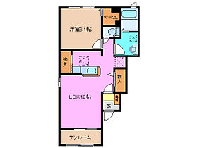 三重県津市久居元町（賃貸アパート1LDK・1階・50.09㎡） その2