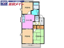 近鉄名古屋線 久居駅 徒歩15分 2階/-