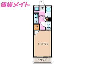 三重県津市久居西鷹跡町（賃貸アパート1K・1階・19.00㎡） その2