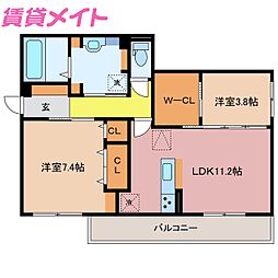 近鉄名古屋線 津新町駅 徒歩10分