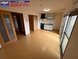 近鉄名古屋線 津駅 徒歩15分の賃貸マンション 5階1LDKのリビング/ダイニング