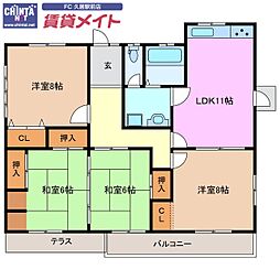 🉐敷金礼金0円！🉐近鉄名古屋線 南が丘駅 徒歩19分
