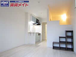 近鉄名古屋線 久居駅 徒歩12分の賃貸マンション 3階ワンルームのリビング/ダイニング