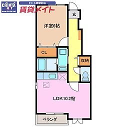 近鉄名古屋線 久居駅 徒歩23分 1階/-
