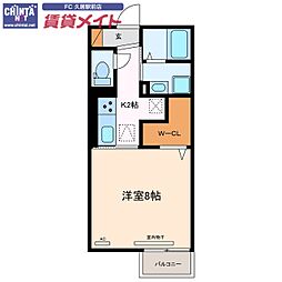 近鉄名古屋線 久居駅 徒歩20分 1階/-