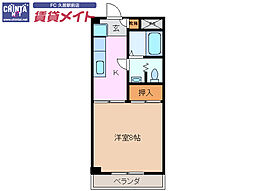 JR紀勢本線 高茶屋駅 徒歩14分 2階/-