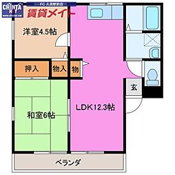 バス バス高茶屋下車 徒歩5分 2階/-