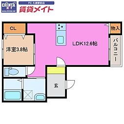 近鉄名古屋線 久居駅 徒歩17分 3階/-