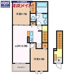 近鉄名古屋線 南が丘駅 徒歩28分