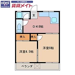 近鉄名古屋線 久居駅 徒歩16分 1階/-