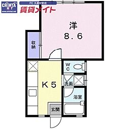 JR紀勢本線 阿漕駅 徒歩7分 1階/-