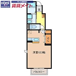 近鉄名古屋線 伊勢中川駅 徒歩11分 1階/-