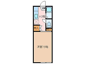 三重県松阪市駅部田町（賃貸アパート1K・1階・22.30㎡） その2