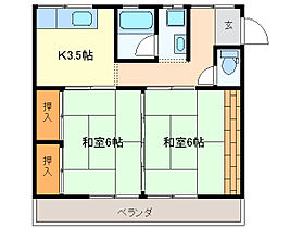 三重県松阪市大黒田町（賃貸マンション2K・3階・40.00㎡） その2