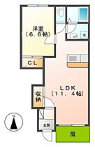 三重県松阪市曽原町（賃貸アパート1LDK・1階・44.55㎡） その2