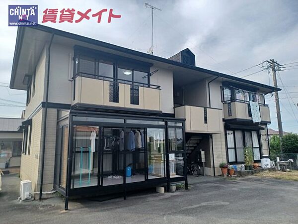 三重県松阪市嬉野町(賃貸アパート2DK・2階・43.00㎡)の写真 その1