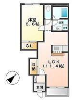 三重県多気郡多気町五佐奈（賃貸アパート1LDK・1階・42.98㎡） その2