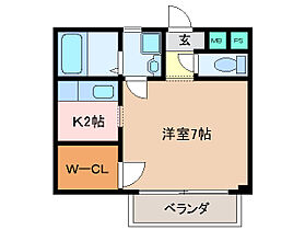 三重県松阪市大口町（賃貸アパート1K・1階・26.31㎡） その2