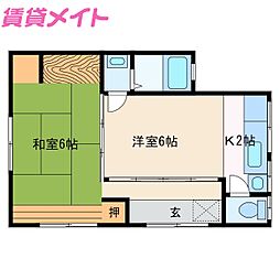 近鉄山田線 松阪駅 徒歩13分