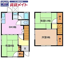 🉐敷金礼金0円！🉐近鉄山田線 東松阪駅 徒歩49分