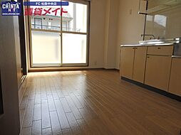 近鉄山田線 松阪駅 徒歩29分の賃貸アパート 1階2DKのリビング/ダイニング