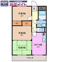 近鉄山田線 松阪駅 徒歩23分