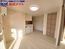 JR紀勢本線 松阪駅 バス5分 バス内五曲り下車 徒歩27分の賃貸アパート 1階2LDKのリビング/ダイニング