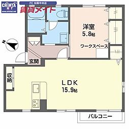 近鉄山田線 松阪駅 バス10分 バス駅部田下車 徒歩35分