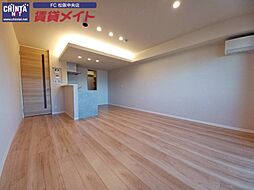 近鉄山田線 松阪駅 徒歩10分の賃貸マンション 3階1LDKのリビング/ダイニング