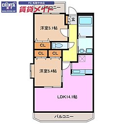 近鉄山田線 松阪駅 徒歩27分