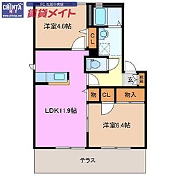 グリーンヒル宮前Ｂ 1階