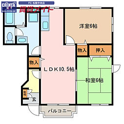 近鉄山田線 東松阪駅 徒歩35分