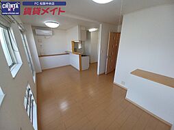 近鉄山田線 東松阪駅 徒歩5分の賃貸アパート 2階1LDKのリビング/ダイニング