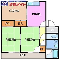 メゾンカレリア 1階