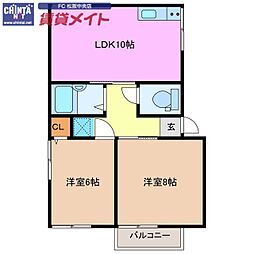 コーポビオラ第一 2階