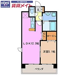 近鉄山田線 松ヶ崎駅 徒歩17分