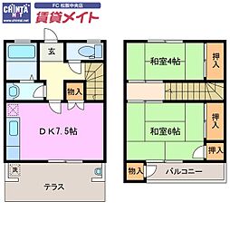 🉐敷金礼金0円！🉐近鉄山田線 松ヶ崎駅 徒歩20分