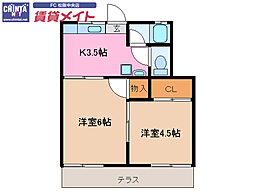 近鉄山田線 松阪駅 徒歩10分 1階/-