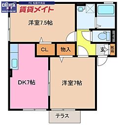 近鉄名古屋線 津駅 バス35分 三重交通バス小野江下車 徒歩17分
