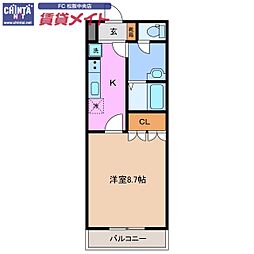 近鉄山田線 松阪駅 徒歩29分