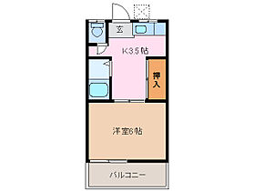 三重県伊勢市岩渕２丁目（賃貸マンション1K・2階・25.20㎡） その2