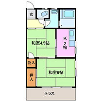 三重県伊勢市宇治浦田３丁目（賃貸アパート2K・1階・33.05㎡） その2