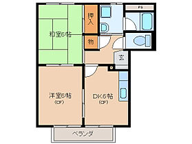 三重県伊勢市馬瀬町（賃貸アパート2DK・2階・43.69㎡） その2