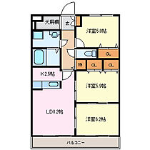 三重県伊勢市小俣町明野（賃貸マンション3LDK・3階・68.10㎡） その2