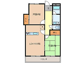 三重県伊勢市御薗町高向（賃貸マンション2LDK・4階・57.76㎡） その2