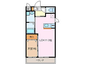 三重県伊勢市船江３丁目（賃貸マンション1LDK・2階・34.96㎡） その2